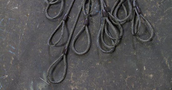 Wire Rope Sling - Single Leg 6x37 - 1-1/2" x 20